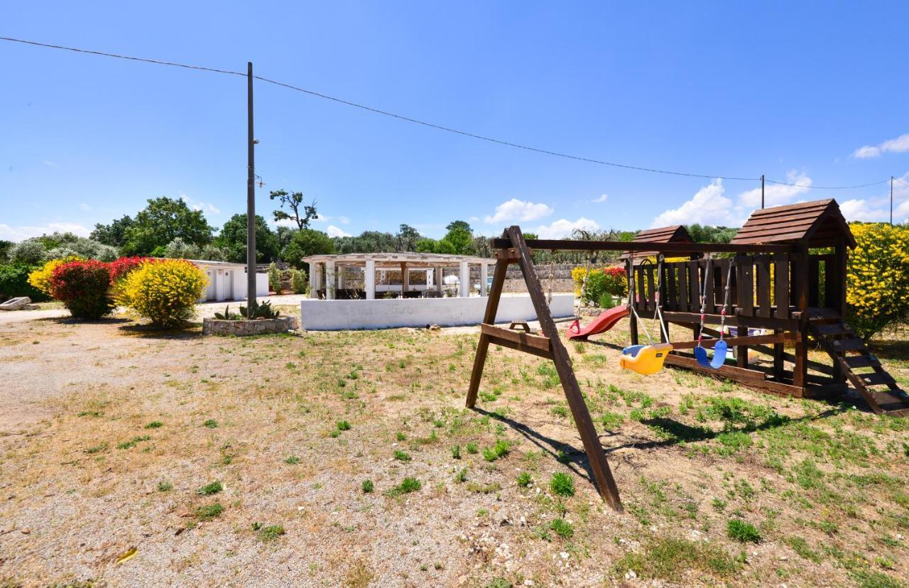 Terra Sessana Ville E Trullo Con Piscina Privata Остуни Экстерьер фото