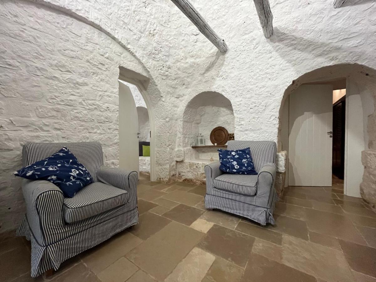 Terra Sessana Ville E Trullo Con Piscina Privata Остуни Экстерьер фото