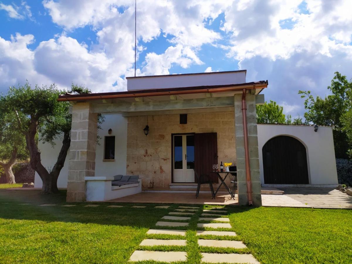 Terra Sessana Ville E Trullo Con Piscina Privata Остуни Экстерьер фото